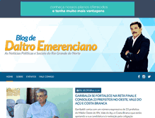 Tablet Screenshot of blogdedaltroemerenciano.com.br